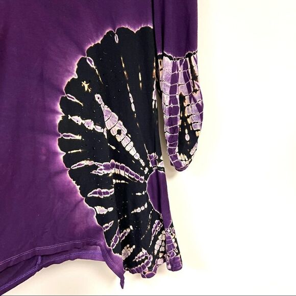 👠Thomas & Olivia tie dye boho top. Size P/L - Picture 3 of 7